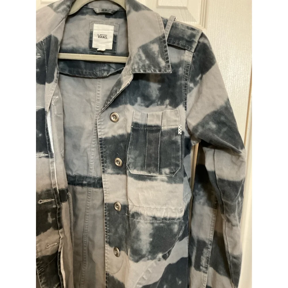 Women's Vans Vintage Jacket, Size M, Gray & Black